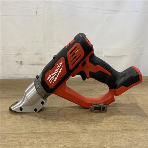 AS-IS Milwaukee 18-Volt Lithium-Ion Cordless 18-Gauge Double Cut Metal Shear (Tool-Only)