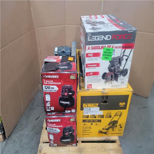 CALIFORNIA AS-IS OUTDOOR POWER EQUIPMENT