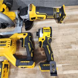 HOUSTON LOCATION - AS-IS DEWALT 20V MAX Lithium-Ion Cordless 5-Tool Combo Kit