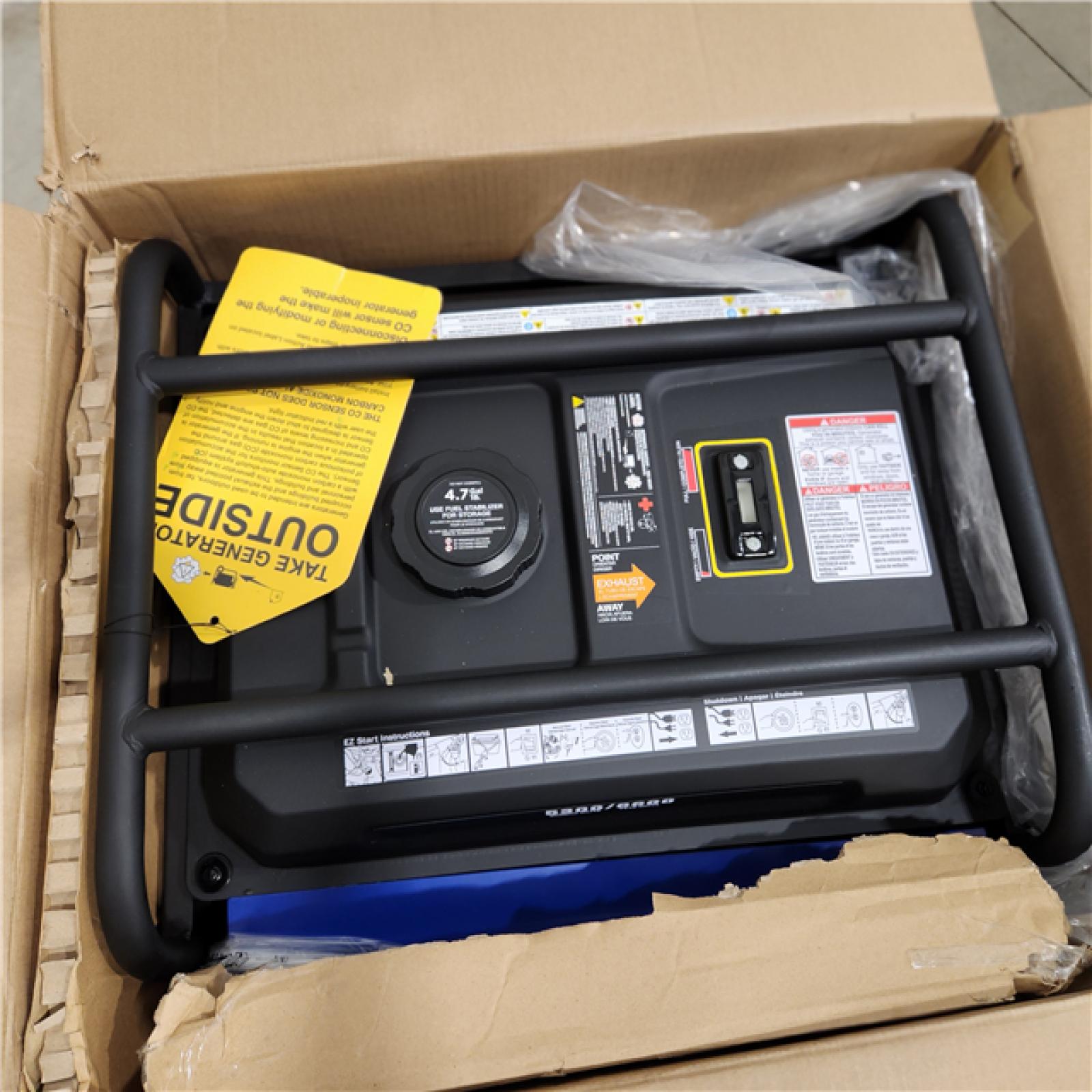 Dallas Location - As-Is Westinghouse 6,600/5,300-Watt Gas Powered Portable Generator-Appears Like New Condition