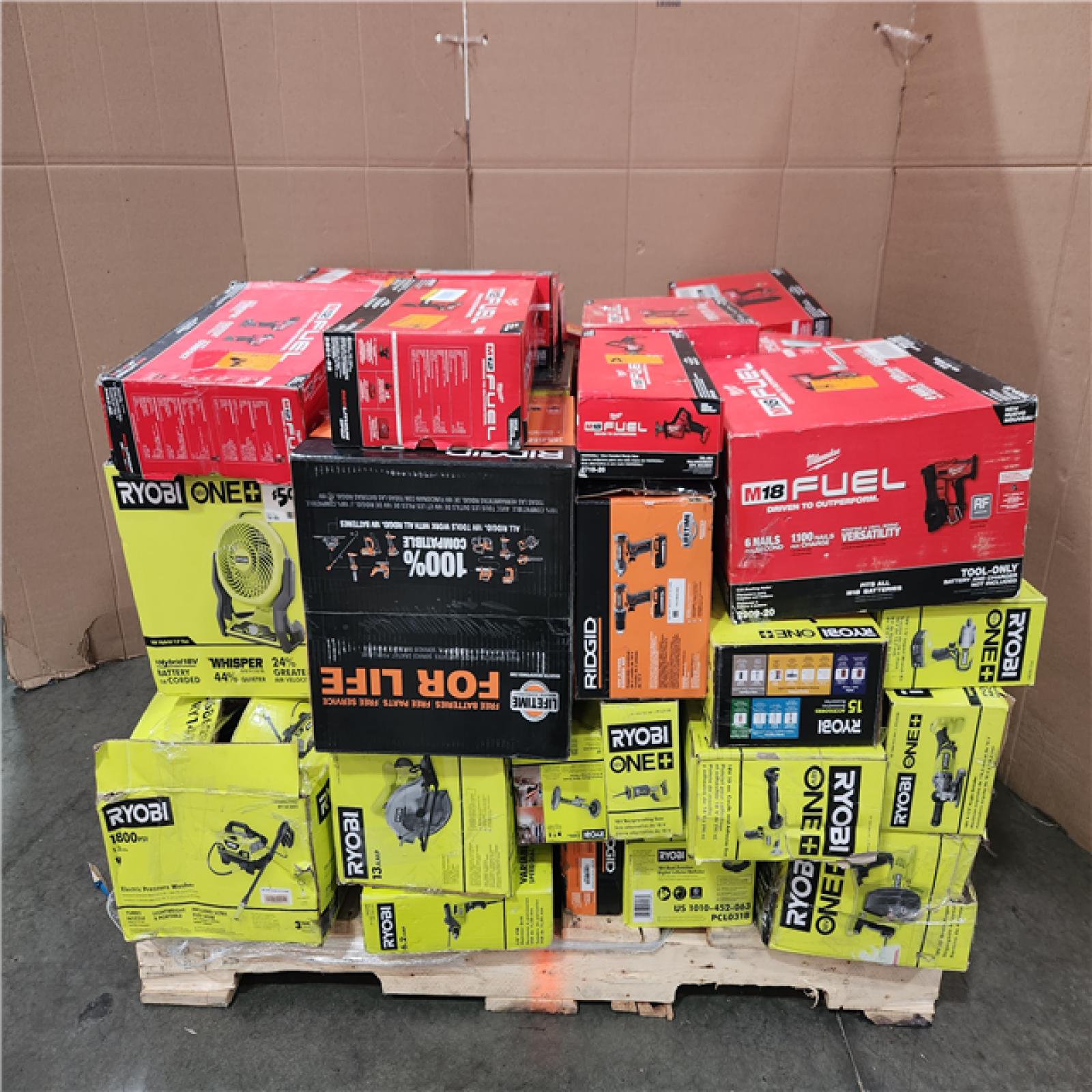 CALIFORNIA AS-IS TOOL PALLET