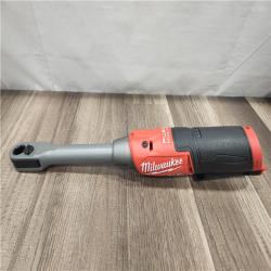 AS-IS- Milwaukee M12 FUEL INSIDER Extended Reach Box Ratchet (Tool-Only)