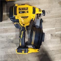 HOUSTON LOCATION - AS-IS DEWALT Roofing Nailer Cordless Kit w/ Battery & Charger