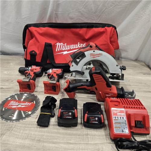 AS-IS ilwaukee M18 4-Tool Combo Kit