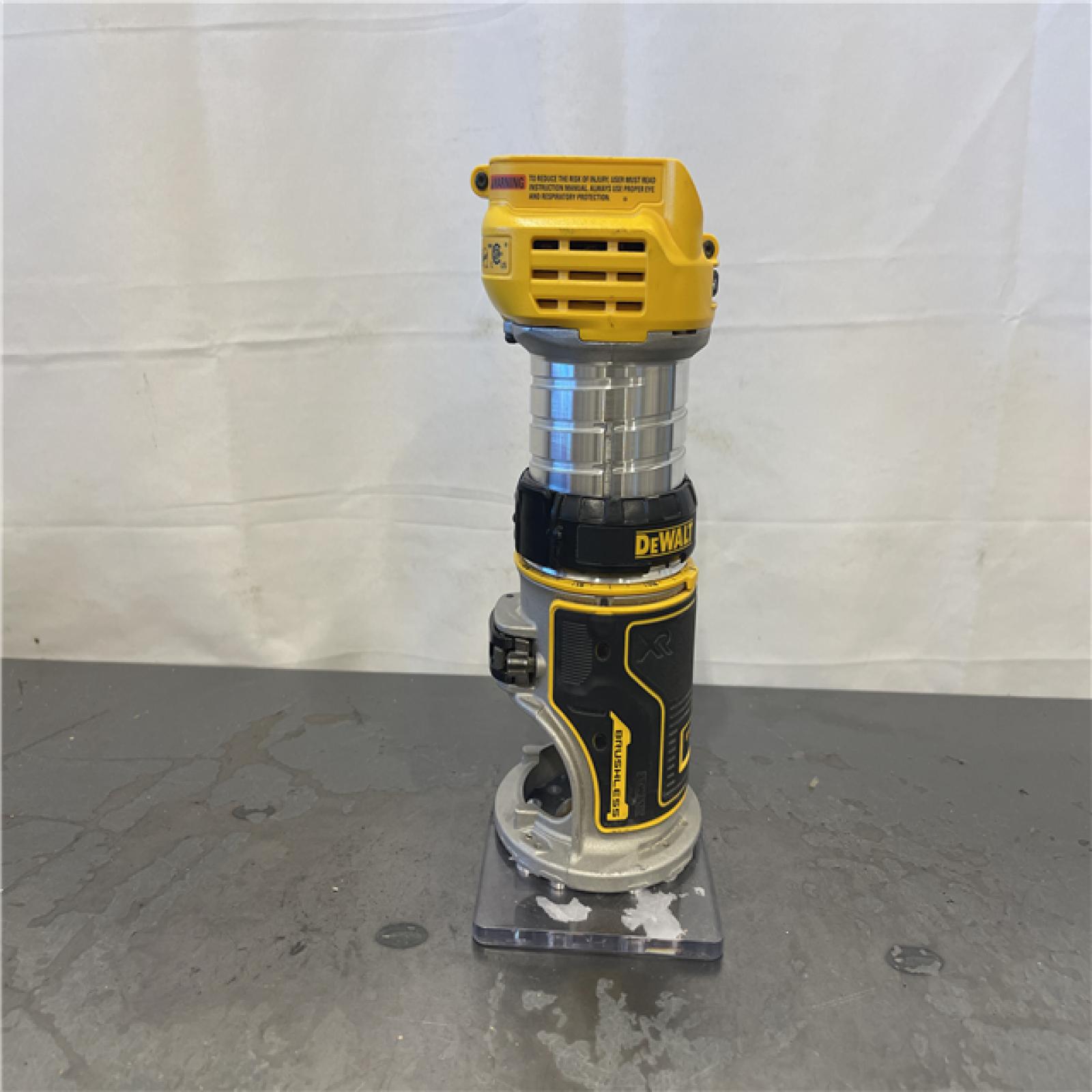 AS-IS- Dewalt 20V MAX XR Brushless Cordless Compact Router (Tool Only)