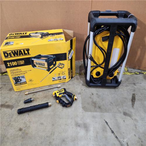 HOUSTON LOCATION - AS-IS DEWALT Electric Pressure Washer 2100 PSI Jobsite Power Washer DWPW2100