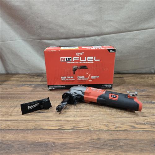 AS-IS Milwaukee M12 FUEL Brushless Cordless 16 Gauge Variable Speed Nibbler (Tool Only)