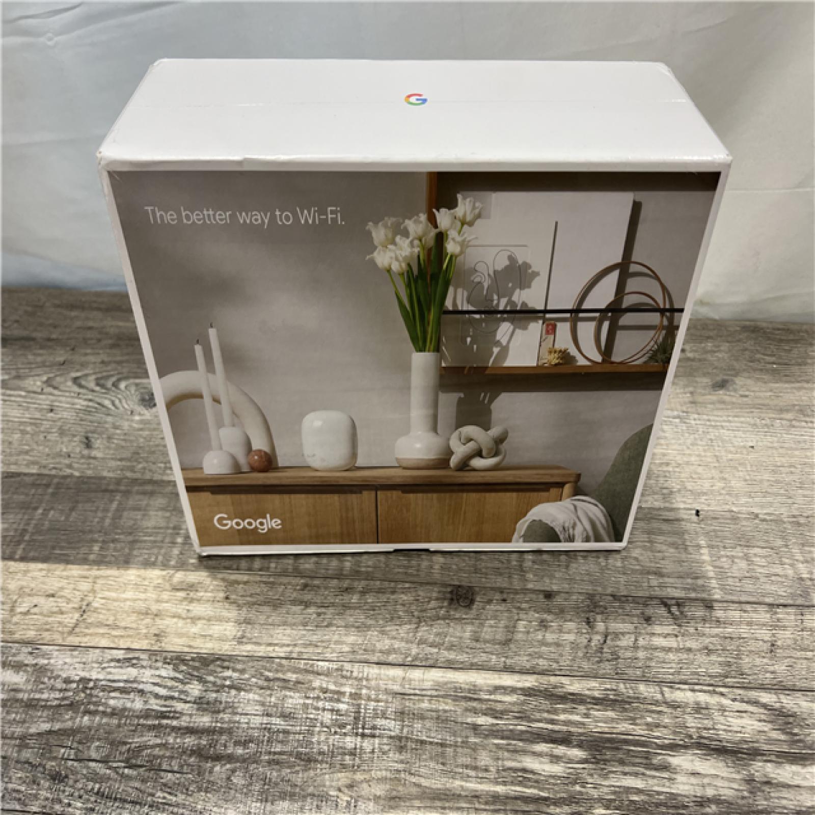 NEW Nest Wifi Pro - Wi-Fi 6E - Reliable Home WiFi System with Fast Speed and Whole Home Coverage - Mesh Wi-Fi Router - Snow - 2-pack
