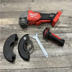 AS-IS Milwaukee FUEL 18V Lithium-Ion Brushless Cordless 4-1/2 in./5 in. Grinder w/Paddle Switch (Tool-Only)