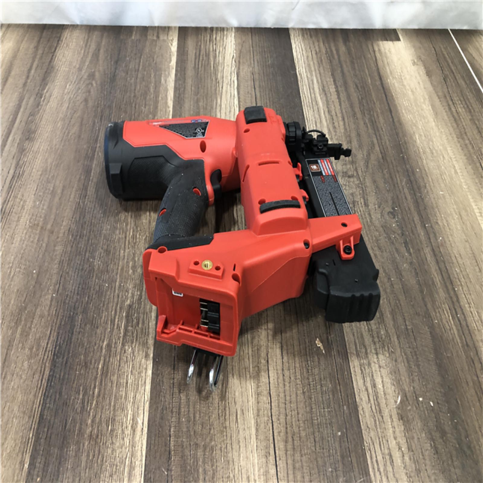 AS-IS Milwaukee FUEL 18-Volt Lithium-Ion Brushless Cordless Gen II 18-Gauge Brad Nailer (Tool-Only)