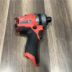 AS-IS Milwaukee FUEL 12V Lithium-Ion Brushless Cordless 1/4 in. Hex 2-Speed Screwdriver (Tool-Only)