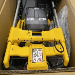 AS-IS 2x20V MAX 21 in. Cordless Battery Powered Self Propelled Lawn Mower Kit with (2) 10 Ah Batteries and Chargers