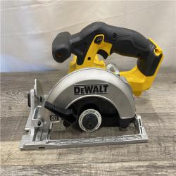 AS-IS DEWALT 20-Volt MAX Lithium-Ion Cordless 6-1/2 in. Circular Saw (Tool-Only)