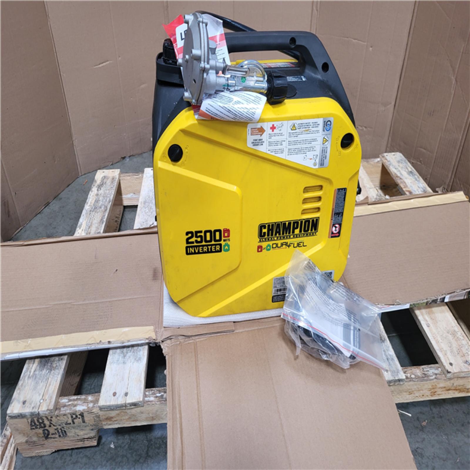 California AS-IS OUTDOOR POWER EQUIPMENT CHAMPION GENERATOR