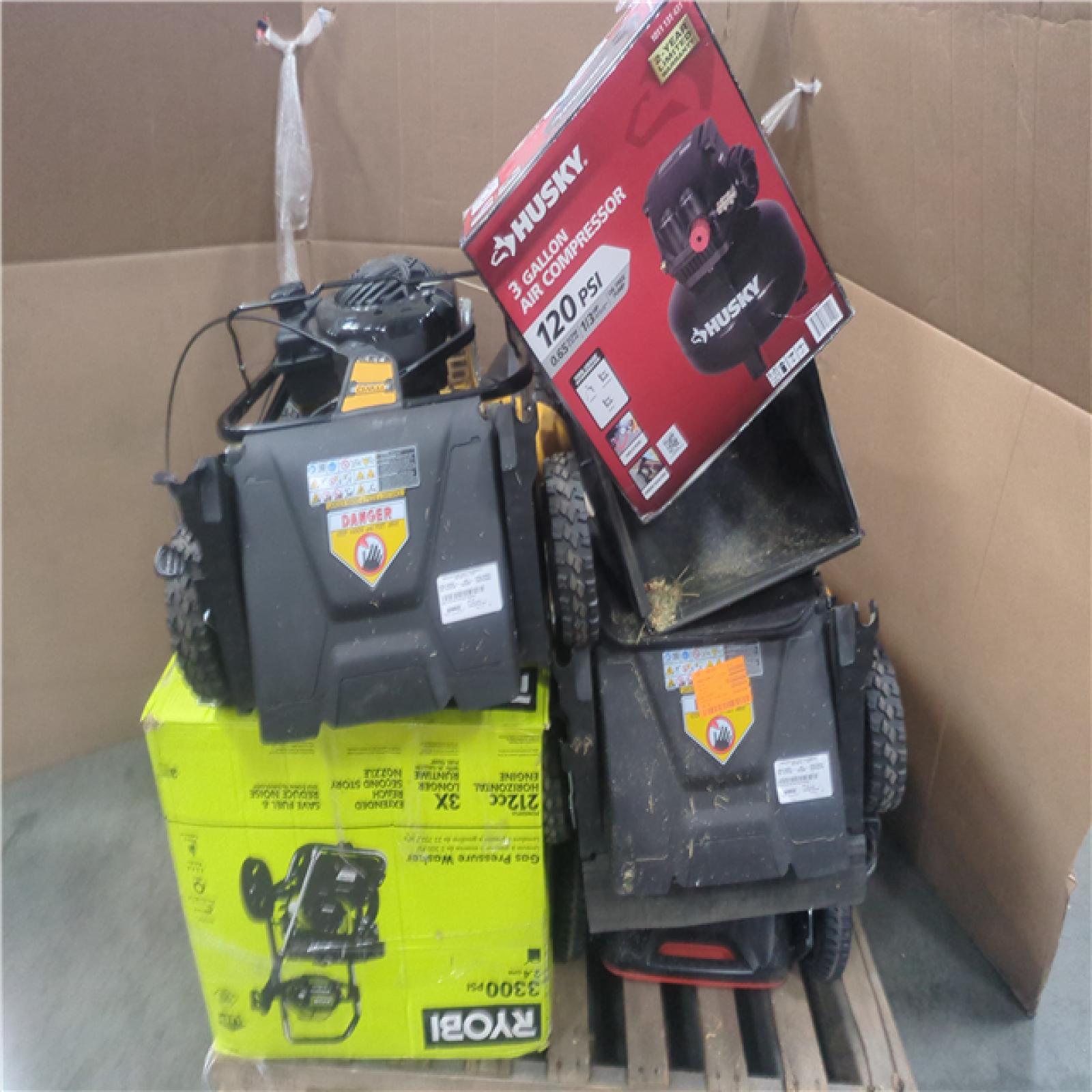 California AS-IS OUTDOOR POWER EQUIPMENT