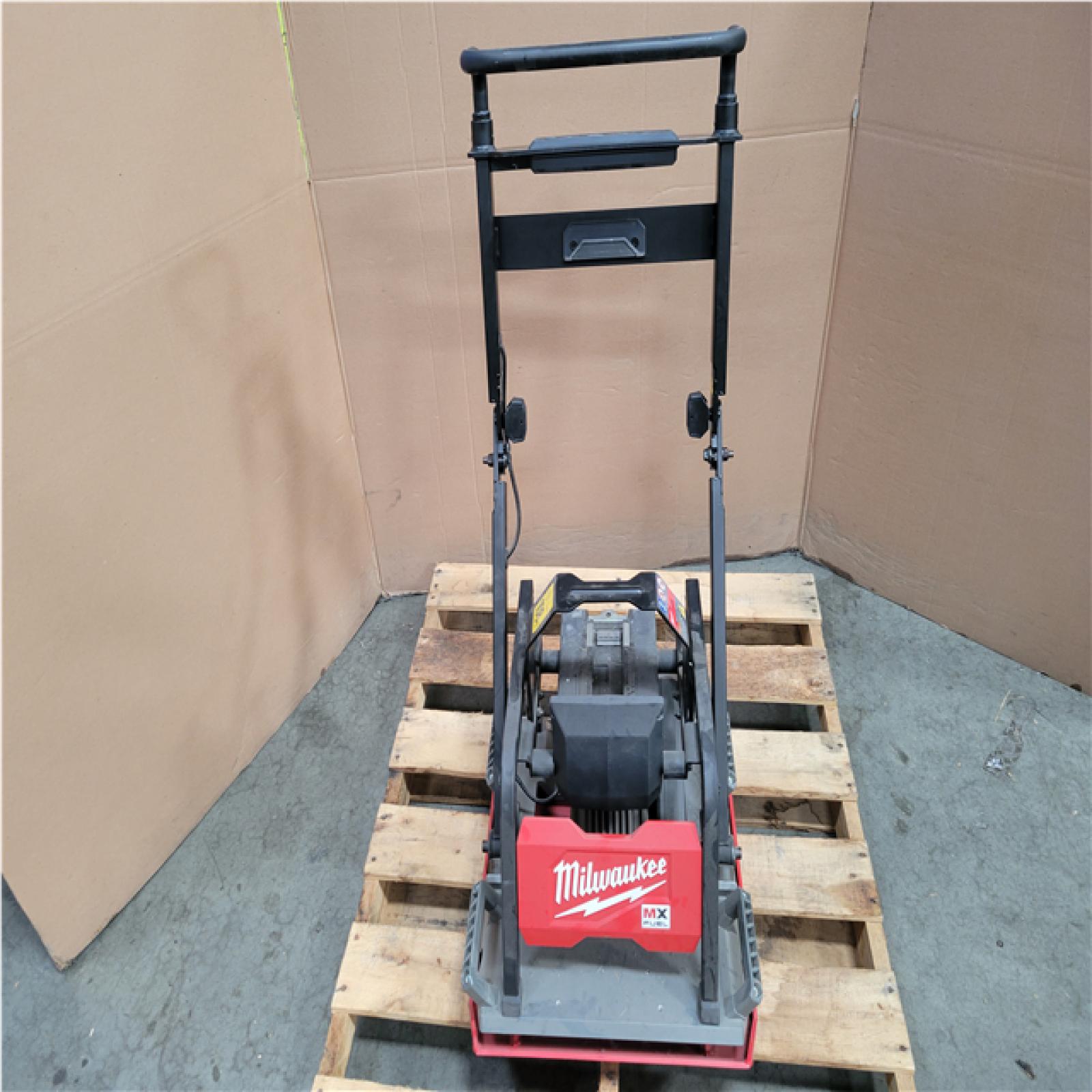 CALIFORNIA AS-IS MILWAUKEE MX FUEL PLATE COMPACTOR