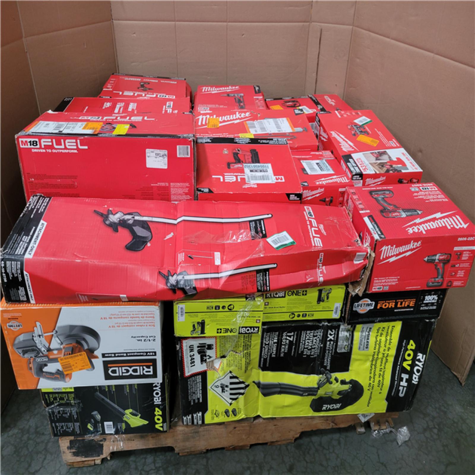 CALIFORNIA AS-IS TOOL PALLET