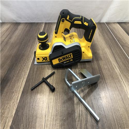 AS-IS DEWALT 20V MAX XR Cordless Brushless 3-1/4 in. Planer (Tool Only)