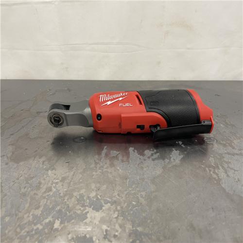 AS-IS- Milwaukee M12 FUEL Brushless Lithium-Ion 1/4 in. Cordless High Speed Ratchet (Tool Only)