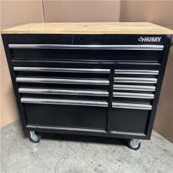 CALIFORNIA AS IS HUSKY 10 DRAWER WORKBENCH (LOCK POPPED WILL NOT OPEN)