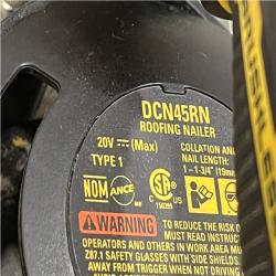 AS-IS DEWALT 20V MAX 15-Degree Electric Cordless Roofing Nailer (Tool Only)