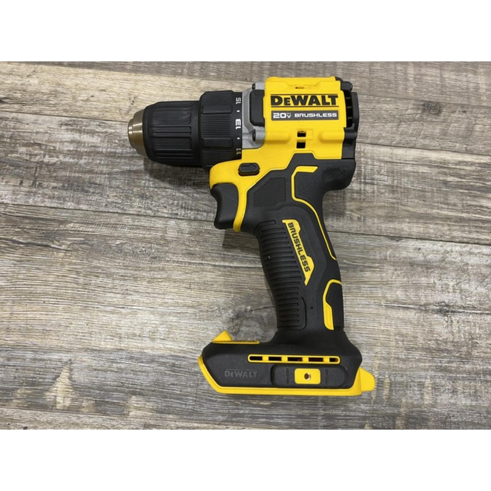 AS-IS DEWALT Atomic 20V Lithium-Ion Cordless Compact 1/2 in. Drill/Driver Kit