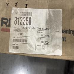 NEW! - RIDGID K-40AF Drain Cleaning Autofeed Snake Auger Machine