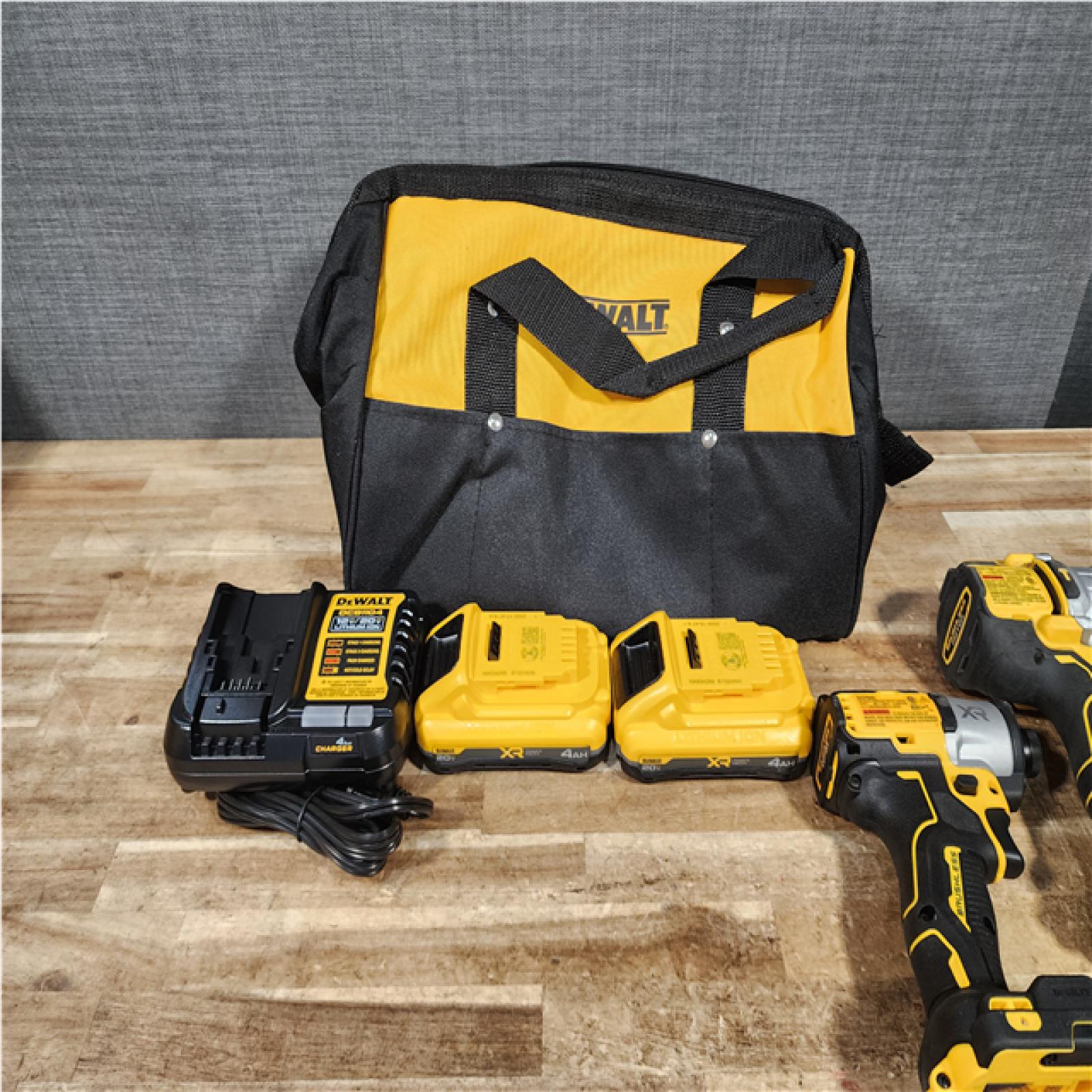 HOUSTON LOCATION - AS - IS DEWALT 20V XR Lithium-Ion Cordless Brushless 1/2 in. Drill/Driver Kit