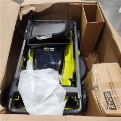 Dallas Location - As-Is RYOBI 80V HP Brushless Battery Cordless Electric 30 in.Lawn Mower with Battery and Charger