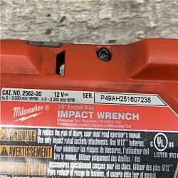 AS-IS Milwaukee FUEL 12V Lithium-Ion Brushless Cordless Stubby 3/8 in. Impact Wrench (Tool-Only)