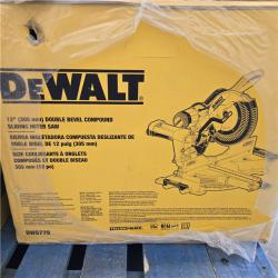 NEW! - DEWALT 12-in Dual Bevel Sliding Compound Miter Saw