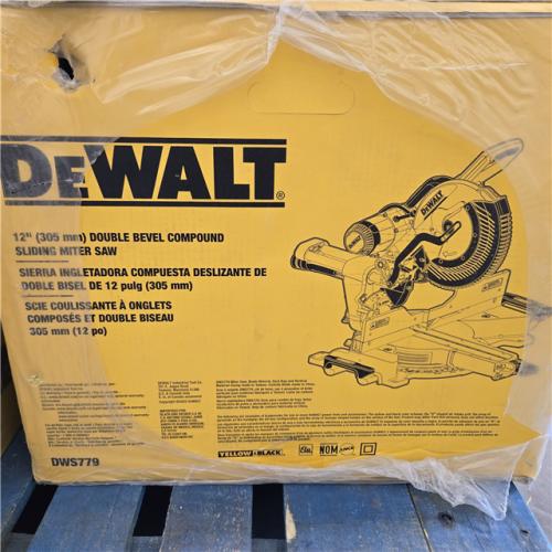 NEW! - DEWALT 12-in Dual Bevel Sliding Compound Miter Saw