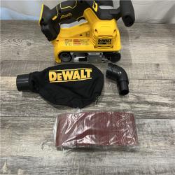 AS-IS DEWALT 20V MAX* XR Brushless Cordless Belt Sander (Tool-Only)