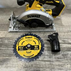 AS-IS DEWALT 20V MAX Cordless Brushless 6-1/2 in. Sidewinder Style Circular Saw (Tool Only)
