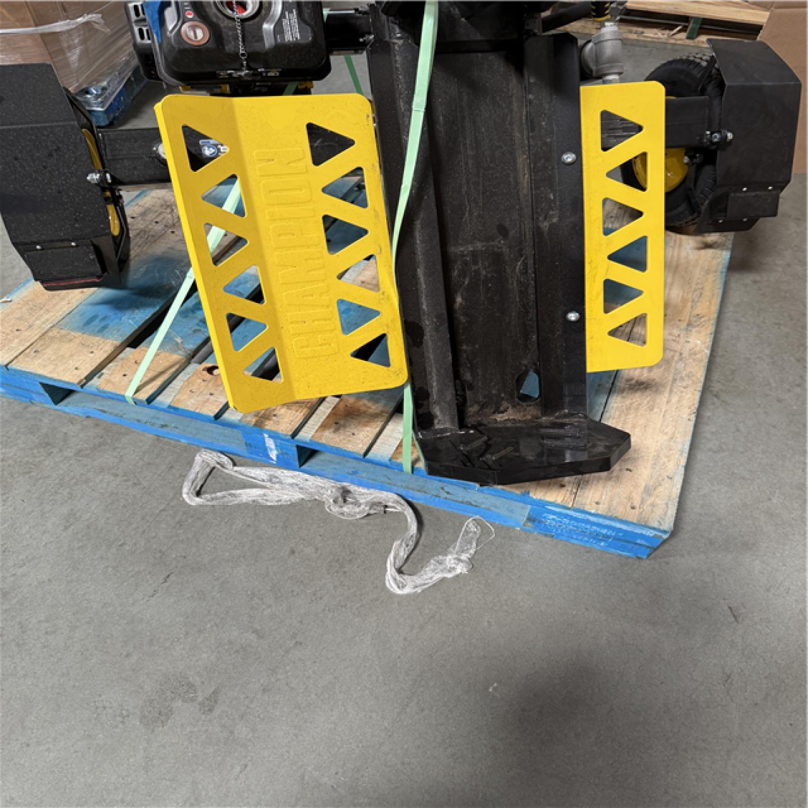 California AS-IS OUTDOOR POWER EQUIPMENT