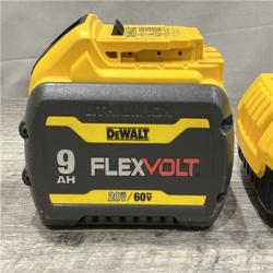 AS-IS DEWALT 20V/60V MAX FLEXVOLT Lithium-Ion 9.0Ah Battery and Charger Starter Kit
