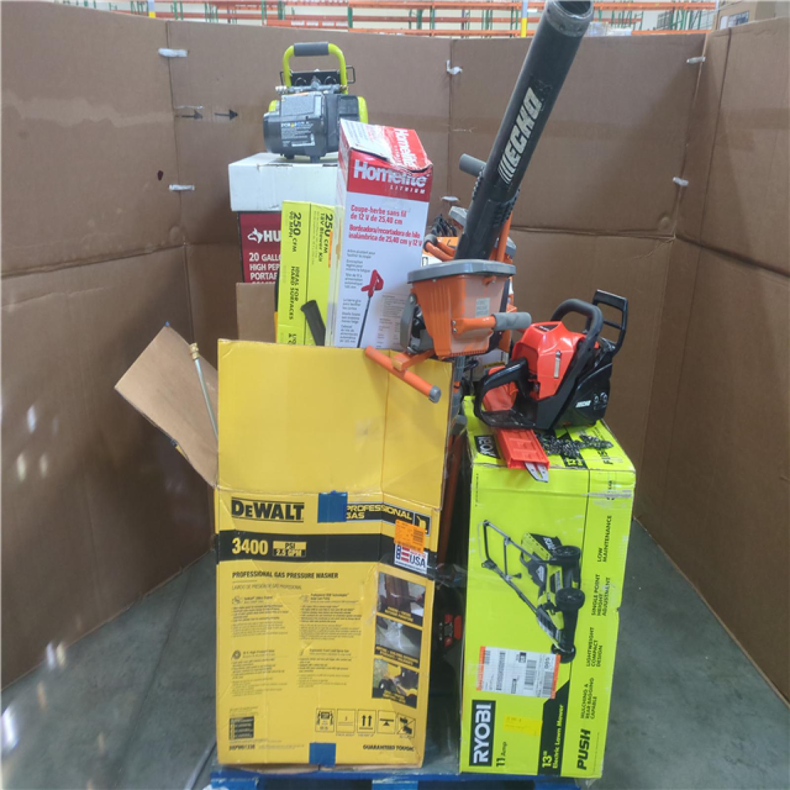 CALIFORNIA AS-IS OUTDOOR POWER EQUIPMENT