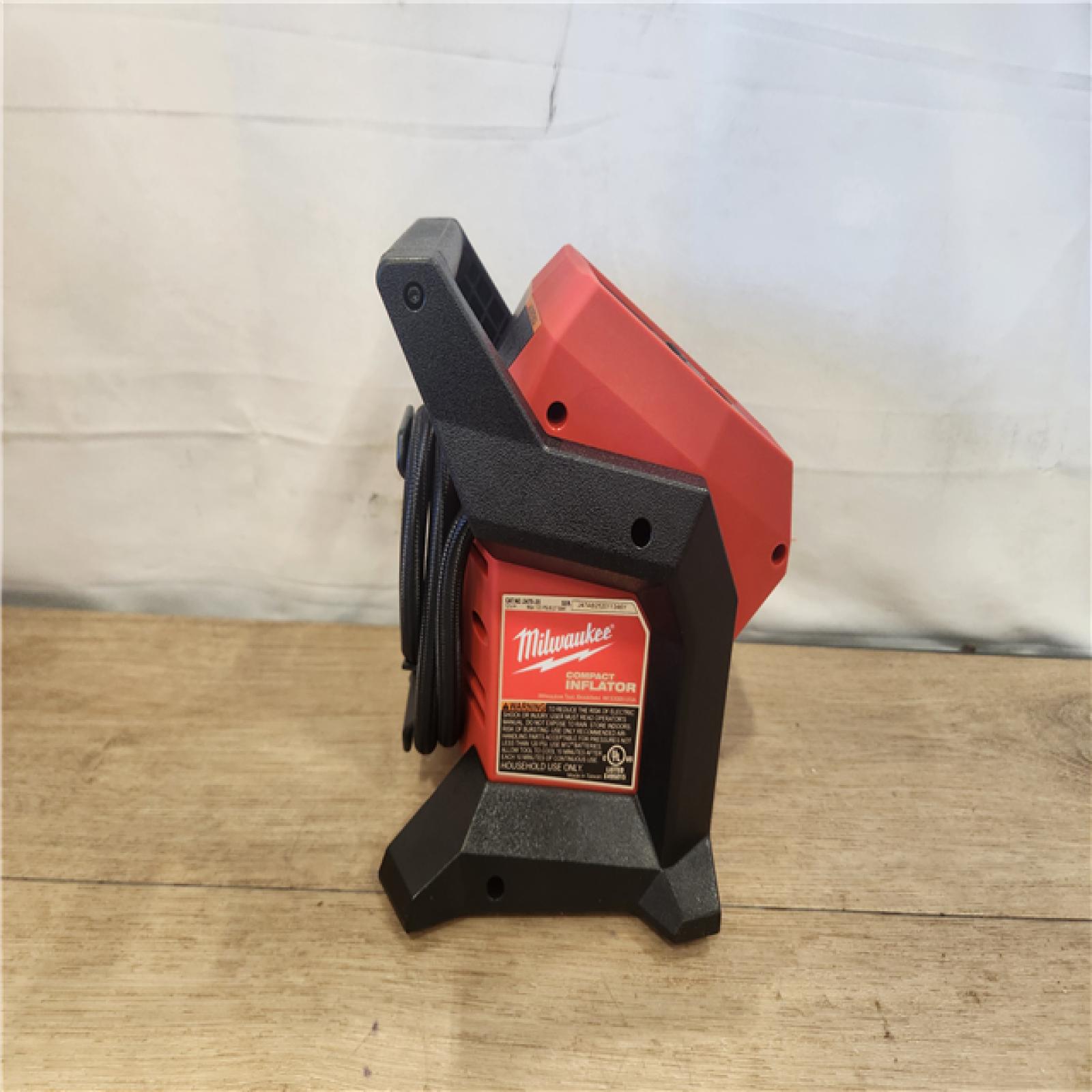 AS-IS- Milwaukee M12 Compact Inflator (Tool Only)