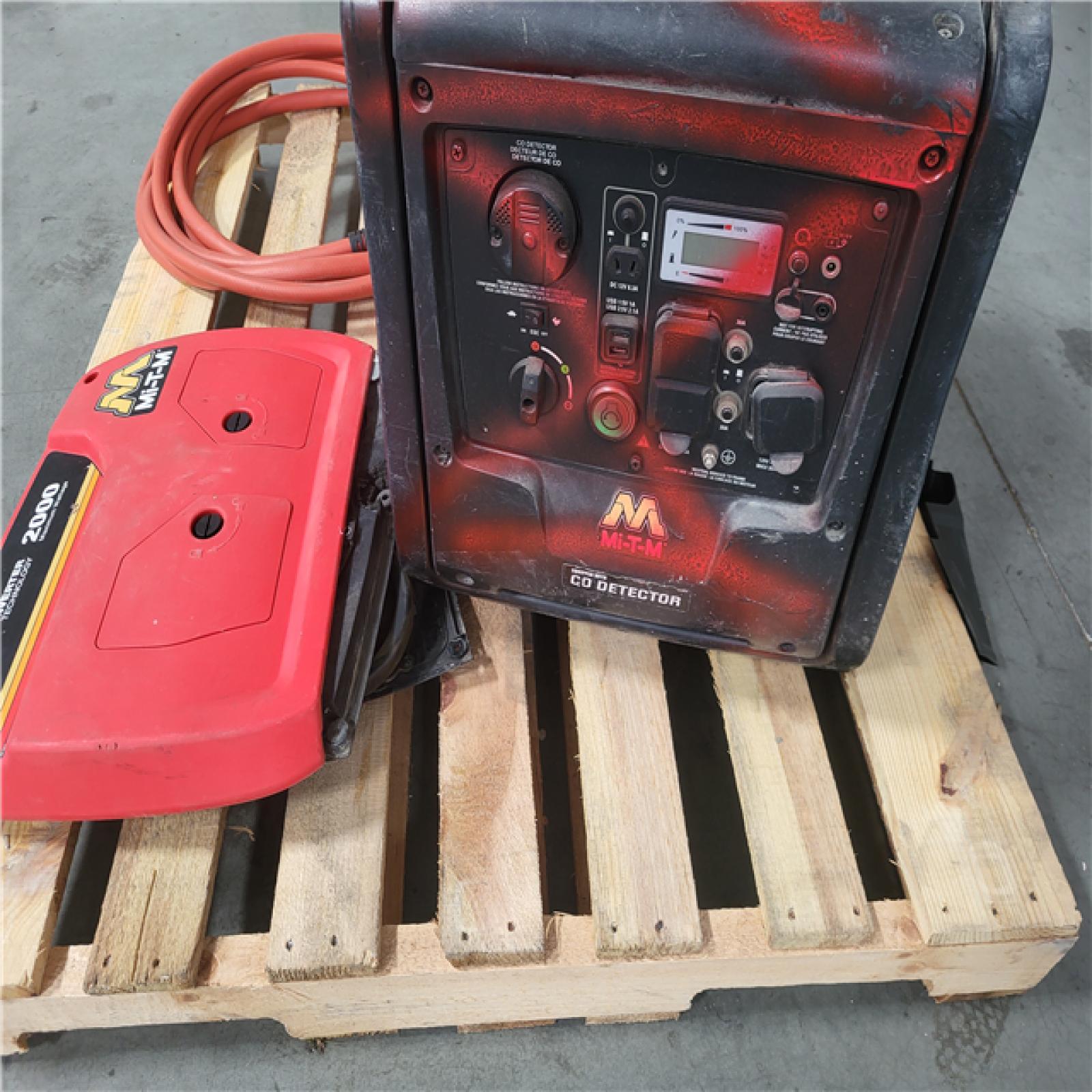 CALIFORNIA AS-IS OUTDOOR POWER EQUIPMENT MI-T-M GENERATOR