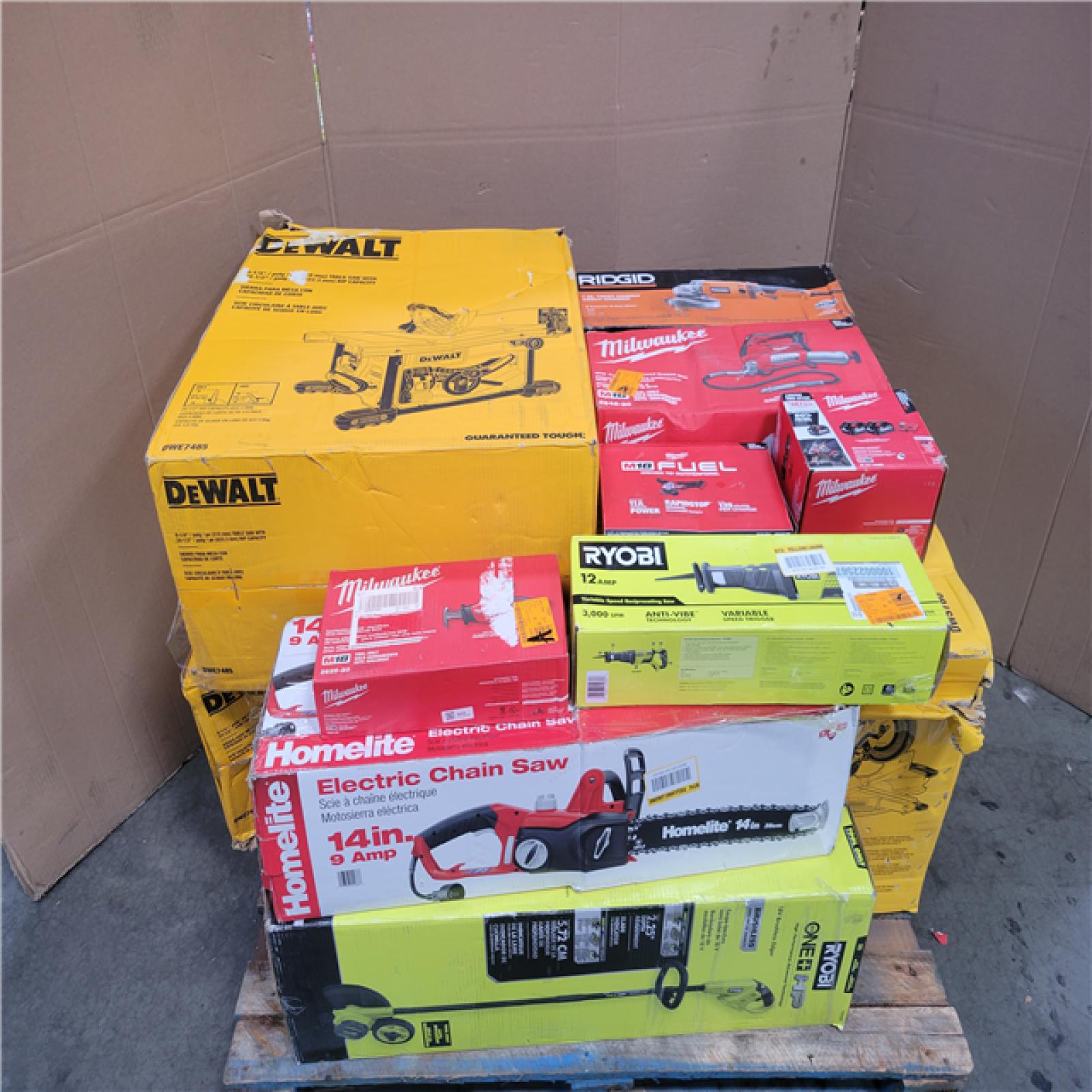 CALIFORNIA AS-IS TOOL PALLET