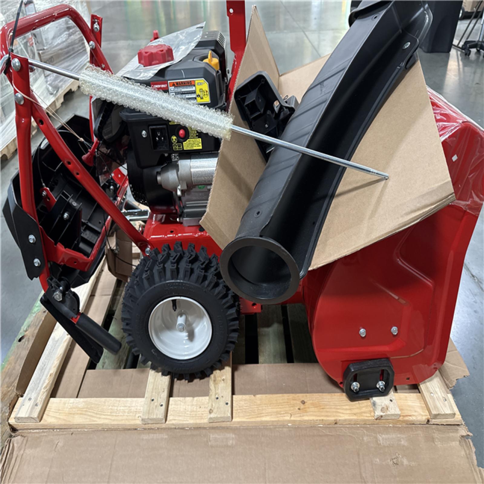 California AS-IS Troy-Bilt Storm 2420 Snow Blower; Appears in Like New Condition