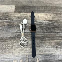 AS-IS Apple Watch Series SE (GPS,LTE 40mm) - Gold Aluminum Case/Navy Blue Sport Band - WR-50 METERS