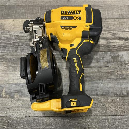 AS-IS DEWALT 20V MAX 15-Degree Electric Cordless Roofing Nailer (Tool Only)