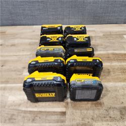 HOUSTON LOCATION - AS-IS DEWALT BATTERY PACK QTY - 10