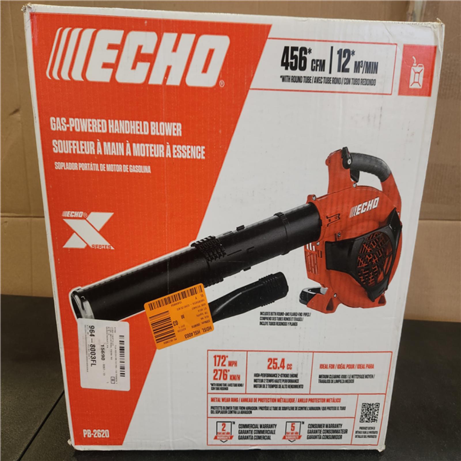 Phoenix NEW ECHO 172 MPH 456 CFM 25.4 cc Gas 2-Stroke X Series Handheld Leaf Blower