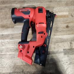 HOUSTON LOCATION - AS-IS Milwaukee FUEL 18-Volt Lithium-Ion Brushless Cordless Gen II 16-Gauge Angled Finish Nailer (Tool-Only)