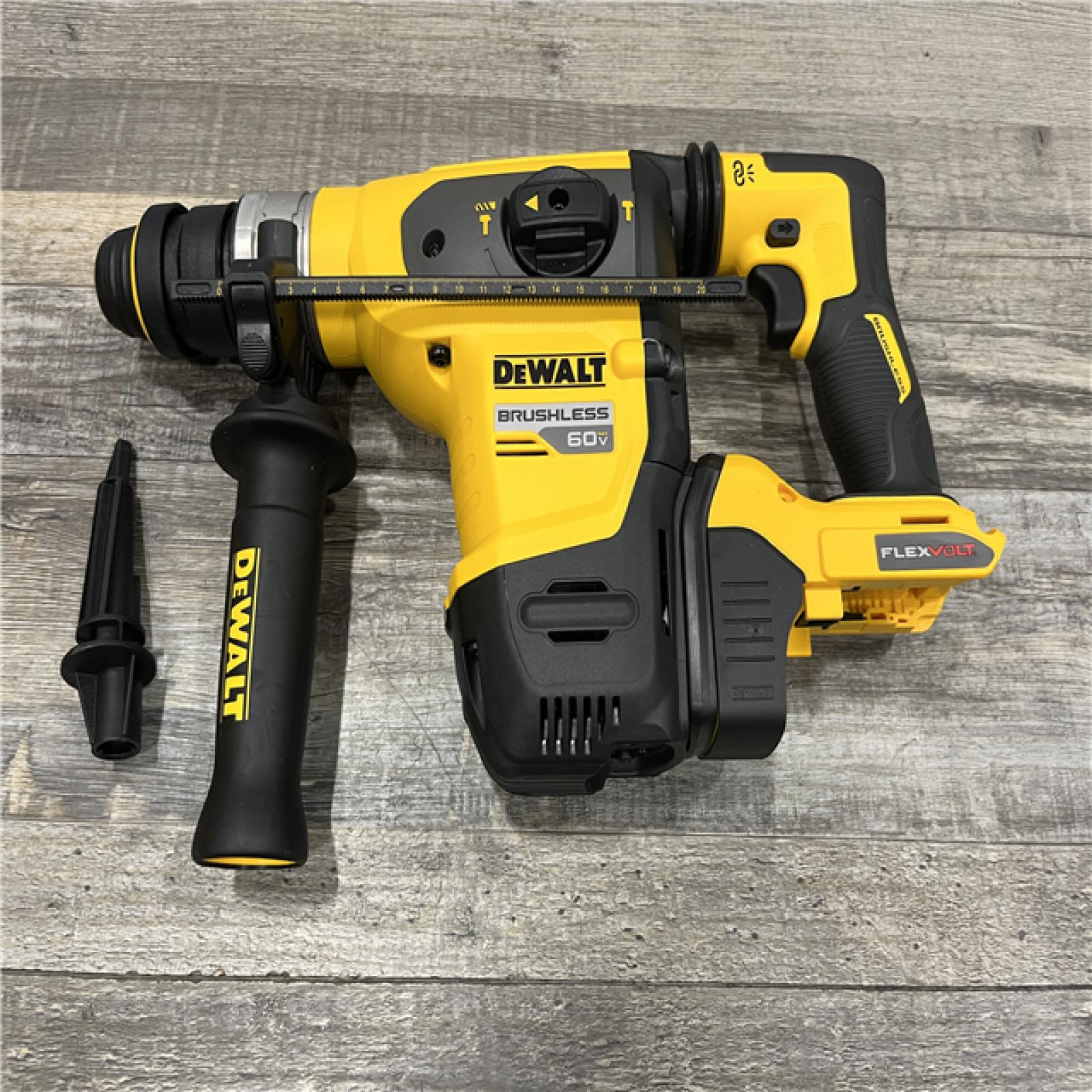 AS-IS DEWALT FLEXVOLT 60V MAX Cordless 1-1/4 in. SDS Plus Rotary Hammer (Tool Only)