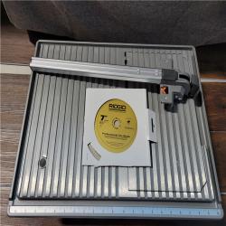 CALIFORNIA AS-IS RIDGID 7IN. TABLE TOP WET TILE SAW