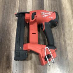 AS-IS Milwaukee FUEL 18-Volt Lithium-Ion Brushless Cordless 18-Gauge 1/4 in. Narrow Crown Stapler (Tool-Only)