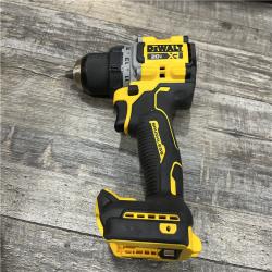 AS-IS DEWALT 20V XR Lithium-Ion Cordless Brushless 1/2 in. Drill/Driver Kit